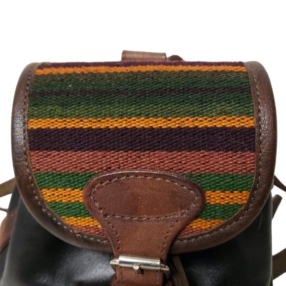Inca Sun leather mini backpack main image 6
